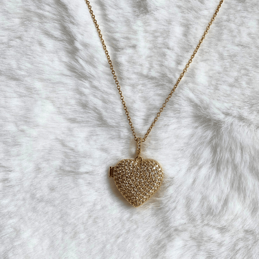 Fotoğraflı Kalp kolye