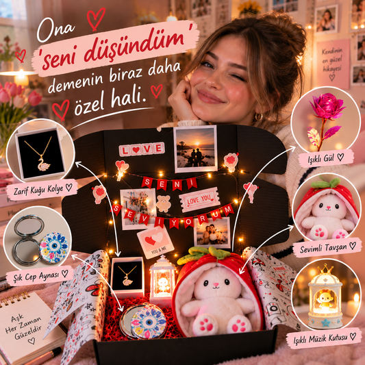 "Seni Seviyorum" Sürpriz Kutusu